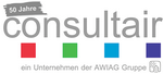 50 Jahre Consultair AG Logo